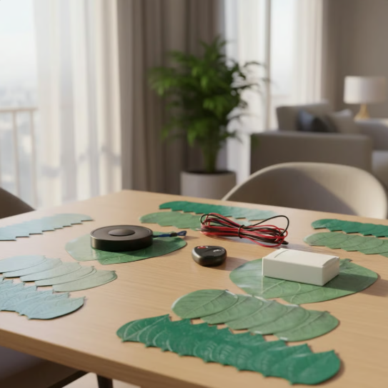 Kit Électro-aimant et Feuilles Magnétiques avec Télécommande pour Véhicules